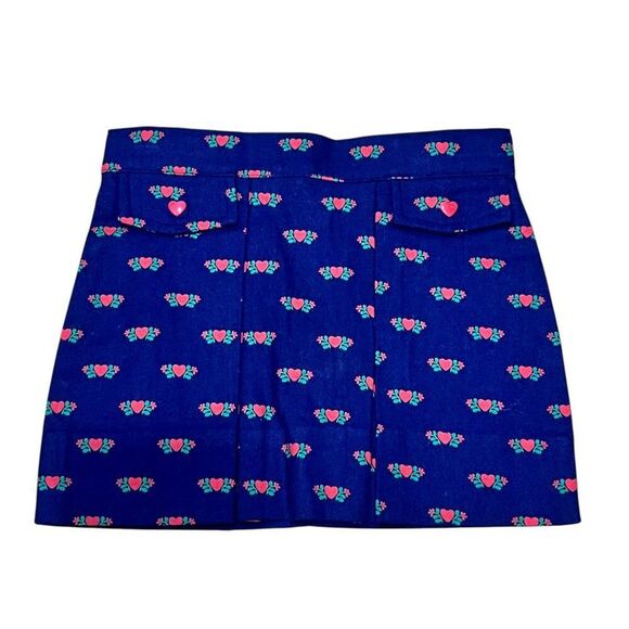 NWT! The Beaufort Bonnet Company TBBC Navy Perrin Pleated Heart Skirt Size 3T - Picture 1 of 6